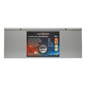 Акумулятор LogicPower LP LiFePO4 48V - 202Ah (BMS 100А) метал