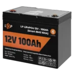 Акумулятор LogicPower LP LiFePO4 для ДБЖ 12V - 100Ah (BMS 100A), пластик — фото 3