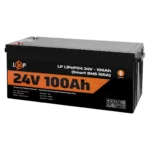 Акумулятор LogicPower LP LiFePO4 для ДБЖ 24V - 100Ah (BMS 100A), пластик — фото 3