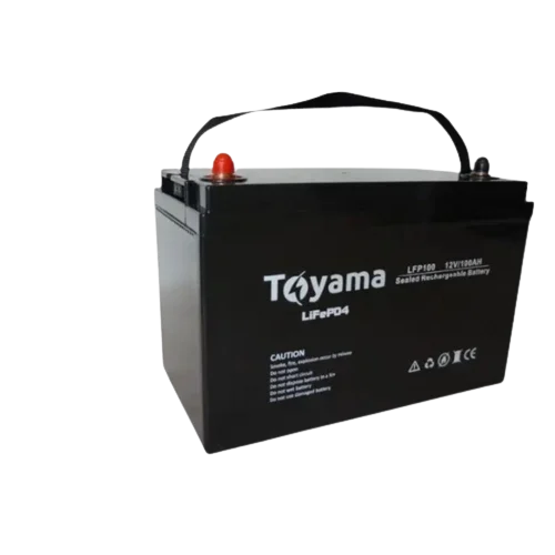 Акумулятор Toyama LiFePO4 12,8V - 100Ah (BMS), пластик