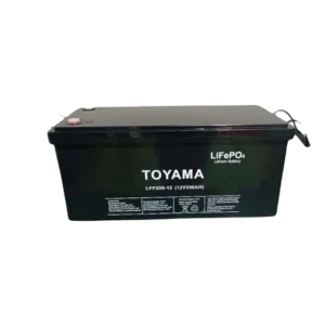 Акумулятор Toyama LiFePO4 12,8V - 200Ah (BMS), пластик