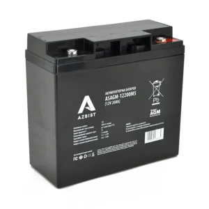 Акумуляторна батарея Azbist ASAGM-12V 20Ah 0M5