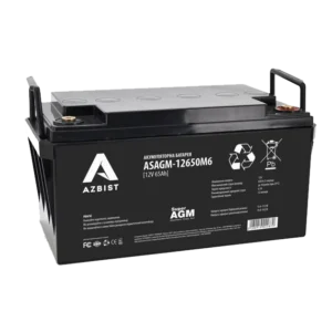 Акумуляторна батарея Azbist Super AGM ASAGM 12-650M6