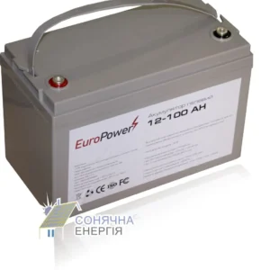 Акумуляторна батарея EuroPower GL12-100 Аh