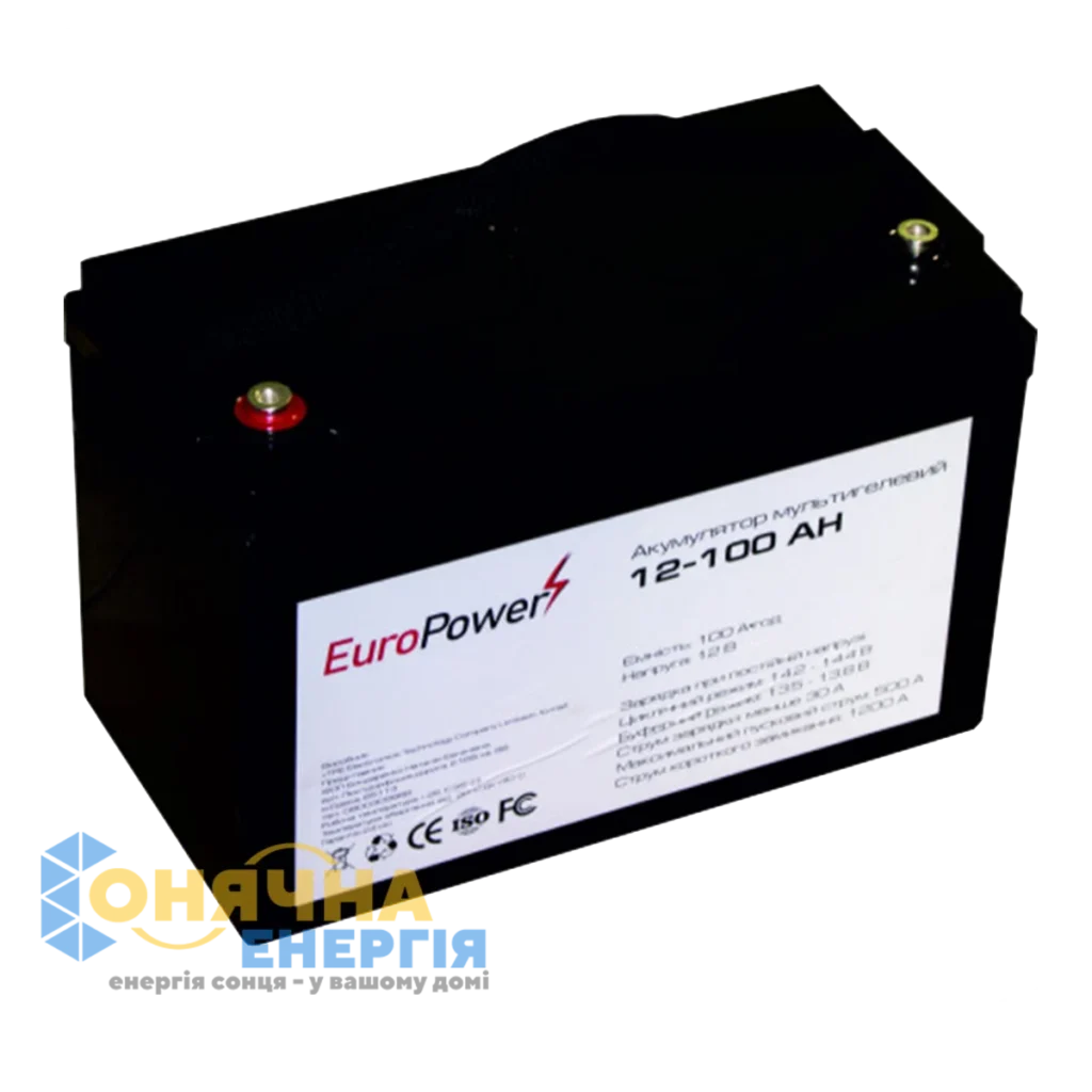 Акумуляторна батарея EuroPower MG12-100 Аh
