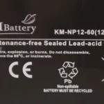Акумуляторна батарея KM Battery KM 12-60 Ah — фото 4