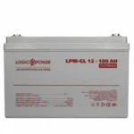 Акумуляторна батарея LogicPower LPM-GL 12V - 100 Ah — фото 4