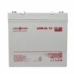 Акумуляторна батарея LogicPower LPM-GL 12V - 55 Ah — фото 2