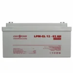 Акумуляторна батарея LogicPower LPM-GL 12V - 65 Ah — фото 4
