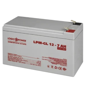 Акумуляторна батарея LogicPower LPM-GL 12V - 7 Ah