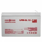 Акумуляторна батарея LogicPower LPM-GL 12V - 7 Ah — фото 4