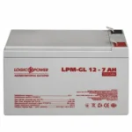 Акумуляторна батарея LogicPower LPM-GL 12V - 7 Ah — фото 5