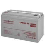 Акумуляторна батарея LogicPower LPM-GL 12V - 80 Ah