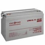 Акумуляторна батарея LogicPower LPM-GL 12V - 80 Ah — фото 2