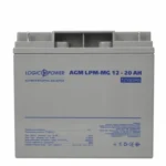 Акумуляторна батарея LogicPower LPM-MG 12V - 20 Ah — фото 4