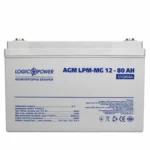 Акумуляторна батарея LogicPower LPM-MG 12V - 80 Ah — фото 4