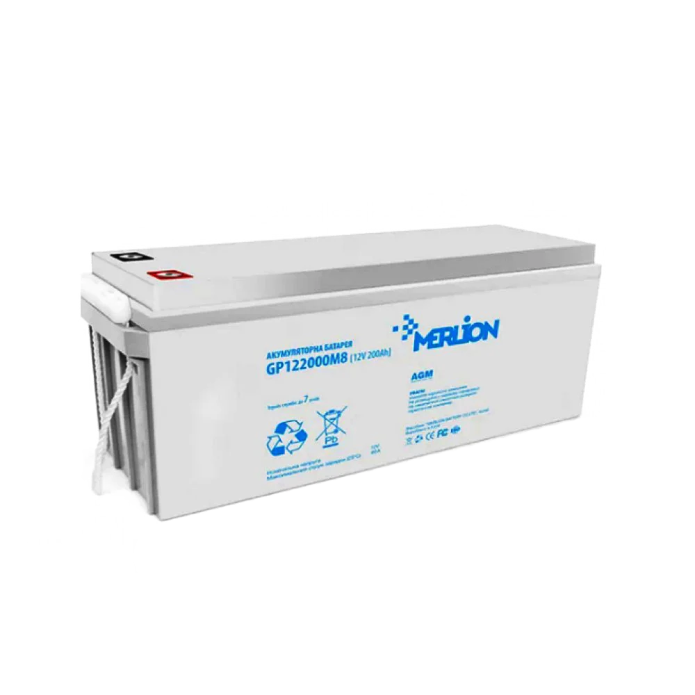Акумуляторна батарея MERLION AGM 12 V 200 Ah
