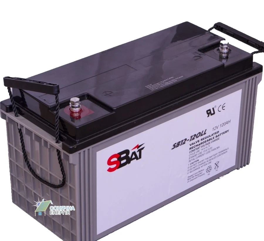 Акумуляторна батарея Sbat SB 12-120 LL