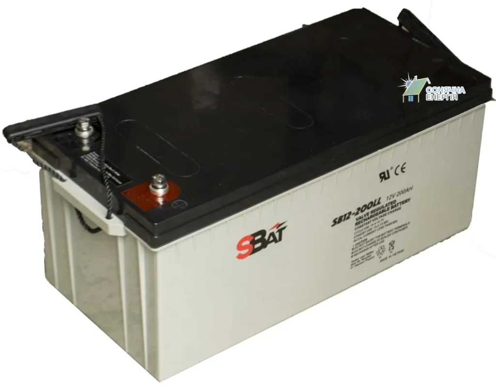 Акумуляторна батарея Sbat SB 12-200LL