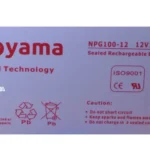 Акумуляторна батарея Toyama NPG100-12 — фото 5