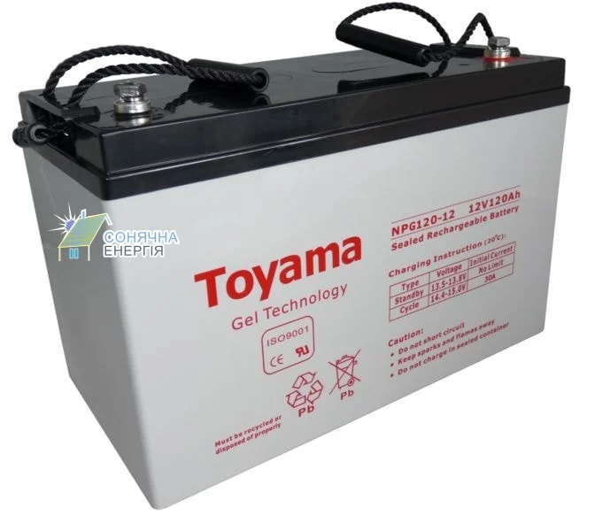 Акумуляторна батарея Toyama NPG120-12