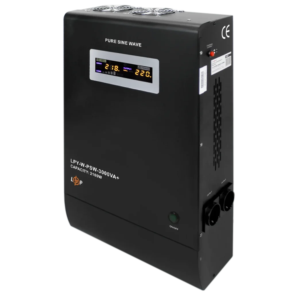 Джерело безперебійного живлення Logic Power LPY-W-PSW-3000ВА/2100Вт