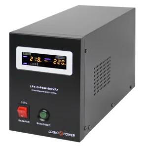 Джерело безперебійного живлення LogicPower LPY-B-PSW-500VA+