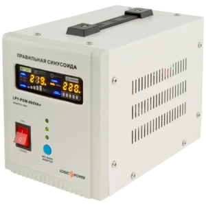 Джерело безперебійного живлення LogicPower LPY-PSW-800VA+ (550Вт, 12В)