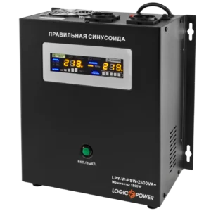 Джерело безперебійного живлення LogicPower LPY-W-PSW-2500VA+ ( 1800Вт, 24В )