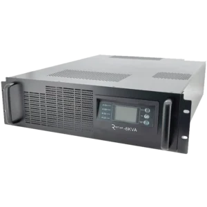 Джерело безперебійного живлення Ritar Online RT-6KL-LCD, RACK 6000 VA (5400 Вт), 192 В, 5А (під зовнішні акумулятори)
