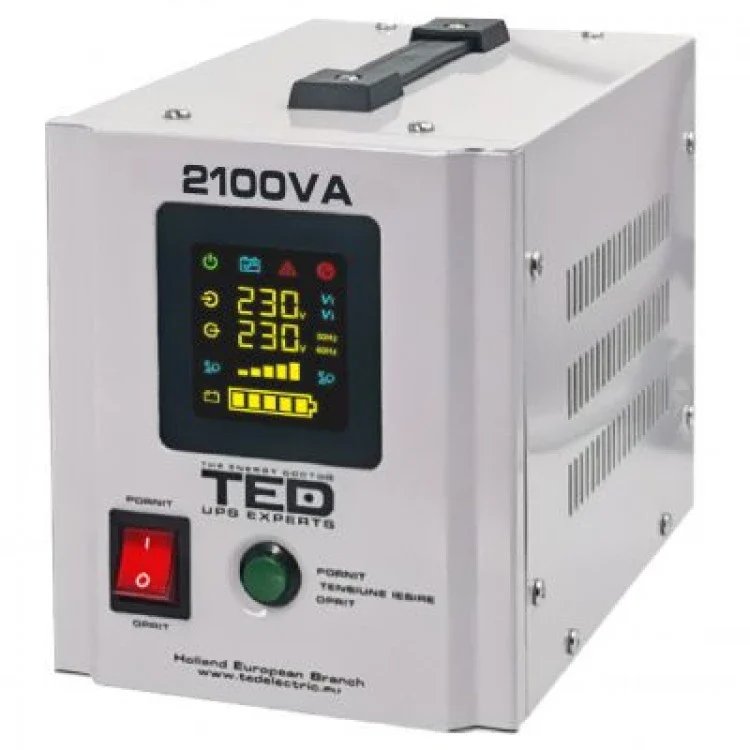 Джерело безперебійного живлення TED Electric 2100ВA/1400Вт