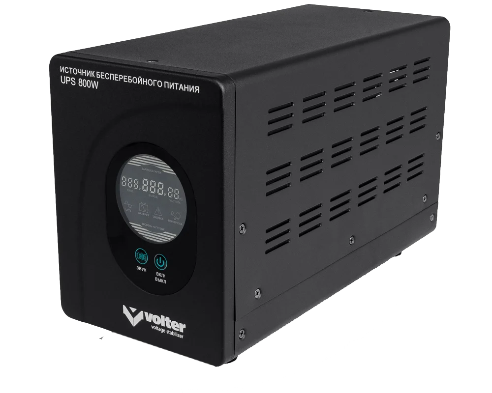 Джерело безперебійного живлення Volter UPS-800 (500 Вт)