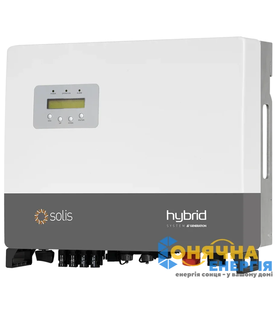 Гібридний інвертор Solis RHI-3P10K-HVES-5G