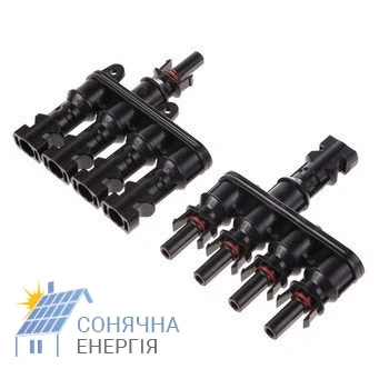 Конектор MC4 T4 для підключення сонячних панелей