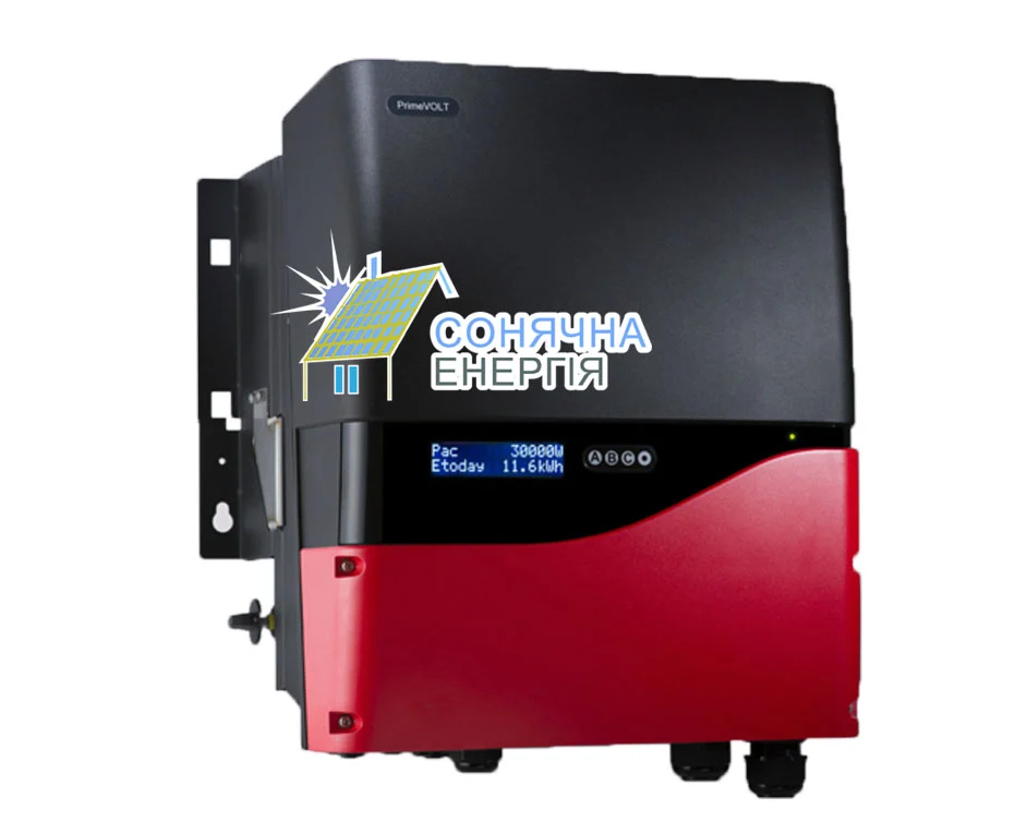 Мережевий інвертор PrimeVolt PV-30000T-U