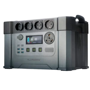 Портативна електростанція ALLPOWERS S2000 PRO 2400Вт, 1500Вт⋅год