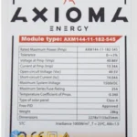 Сонячна панель Axioma Energy AXM144-11-182-545M — фото 8