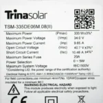 Сонячна панель Trina Solar TSM-340 DE06M.08(II) — фото 3