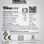 Сонячна панель Trina Solar TSM-DE17M(II) 445W — фото 4